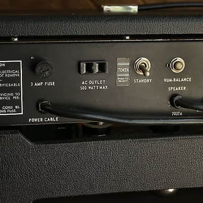 1970s Ampeg B-25 Head & B25B 2x15 Cabinet image 10