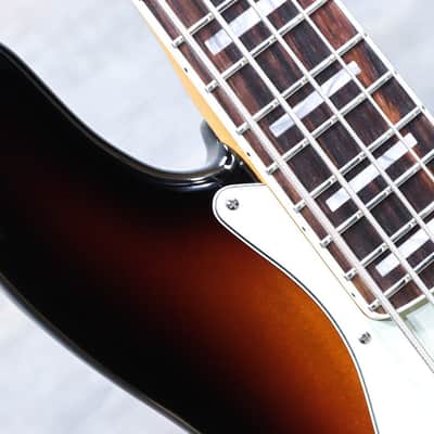 Fender American Ultra Jazz Bass V Ultraburst 5-String Electric Bass w/Case image 5