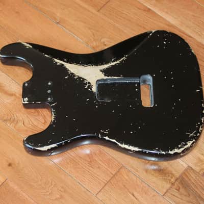 1997 Fender Stratocaster Ash Body Lightweight Relic Player's Project 1990's Strat image 11