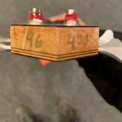 Pre Owned 1996 Rick Turner Prototype E-2 EL-434 PM Transparent Green Bass With OHSC image 18