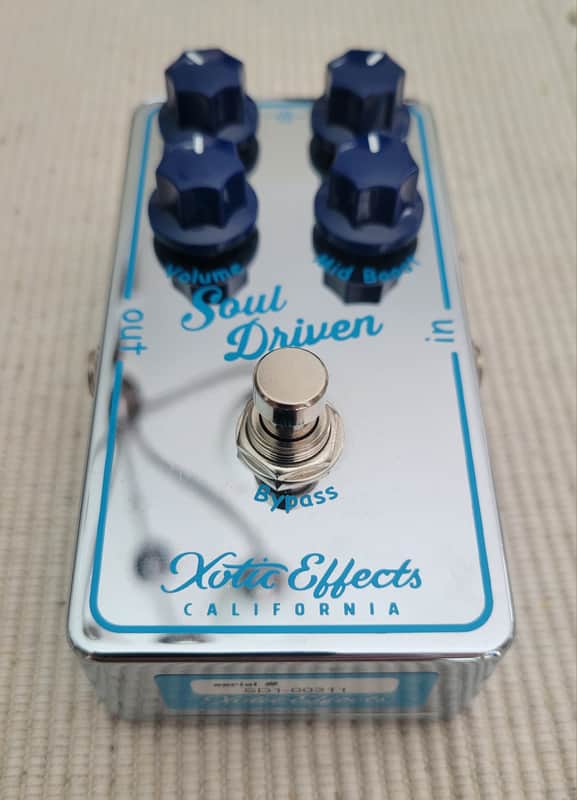 Xotic Soul Driven Overdrive 2017 - Present - Chrome image 1