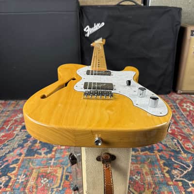 Fender 1972 Thinline Telecaster Reissue *6.5 lbs* Model TN72 Natural - 2013 Fujigen image 16