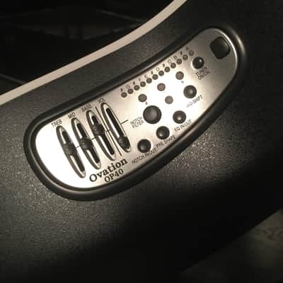 Ovation Custom Elite C1778-5L LX Custom Shop Left Handed 2017 Black USA image 15