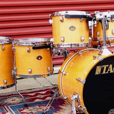 TAMA  Starclassic Performer (MIJ) Early 2000s Natural Blonde Birch image 15