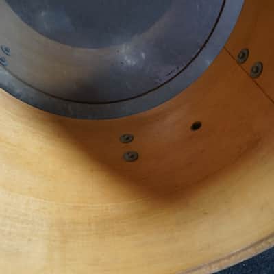 Ludwig Concert Tom 13" Diameter x 9" Depth 1970s - White Perloid w/ Case image 13