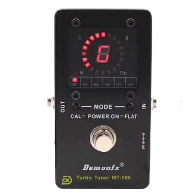 Demonfx Turbo Tuner MT-500 Strobe Tuner Guitar Bass High precision & accuracy image 1