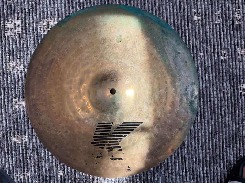 Zildjian K Custom Crash 16" — Original Vintage 1980s Hammered Crash, No Cracks