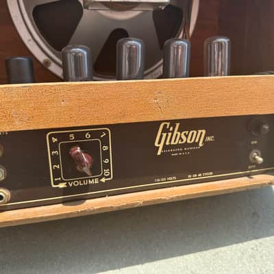 Gibson BR-6 3 Input 1951 - Brown image 7