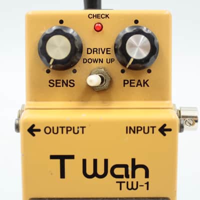 Boss TW-1 T Wah 1985 Made in Japan ACA Vintage Guitar Effect Pedal 602000 image 3