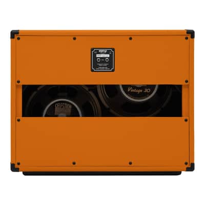 Orange PPC212-OB - 120-Watt 2x12" Open-Back Cabinet - Orange Finish image 3