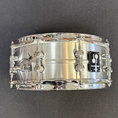 Used Sonor Kompressor 5.75x14" Aluminum Snare Drum image 5