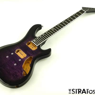 USED Gibson USA Victory Model BODY & NECK Mahogany American Dark Purple Burst image 1