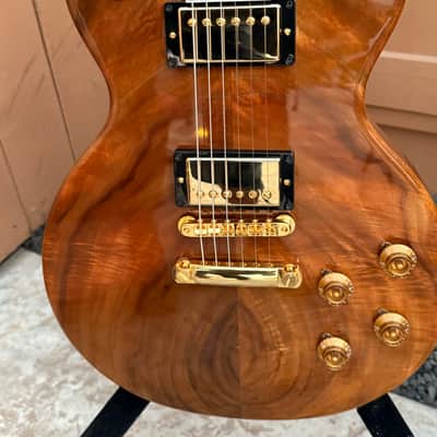 Gibson Custom Shop 1957 Les Paul Special Single Cut Reissue Koa Top Dual Humbuckers Gloss Antique Natural Gold Hardware image 3