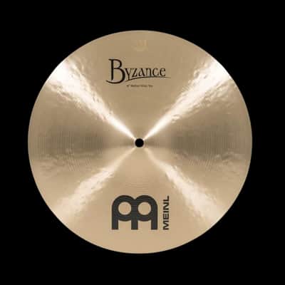 Meinl B14MH 14" Byzance Traditional Medium Hi Hat Pair image 3