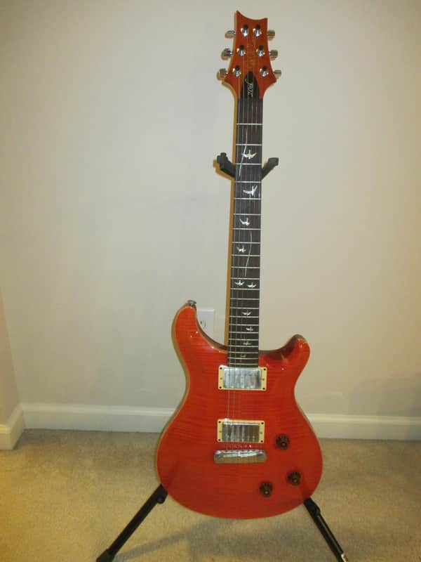 PRS 20th Anniversary Custom 22 10 top 2005 - Orange image 1