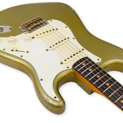 Fender Custom Shop '64 Strat Relic Apprentice Built by George Ruiz 2021 - Aged Blue Metallic image 5