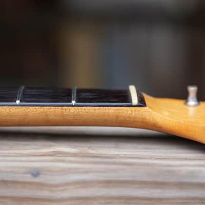 Insane 1963 Stratocaster Fender Neck Figured Maple Birdseye, Flame, Quilted image 23