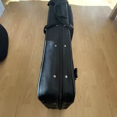 VOYAGER Left Handed S-Style Guitar Case- Semi-Hard Case- Good Condition image 5