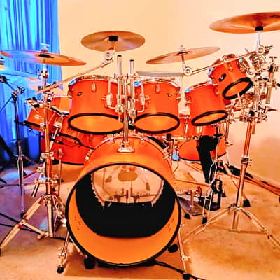 CUSTOM 10 PC CITRUS MAPLE MONSTER SHELL PACK-NO HDWE-FREE SHIP TO C-USA! image 3