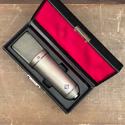 Vintage Neumann U 87 Condenser Microphone. All Original 1972. Z48 Mount. U87. SN 19658 image 2