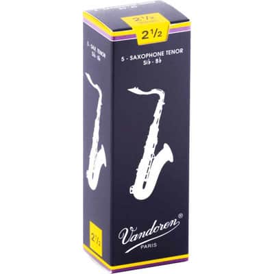 Vandoren SR2225 Anches saxophone ténor Traditionnelles force 2,5 image 1