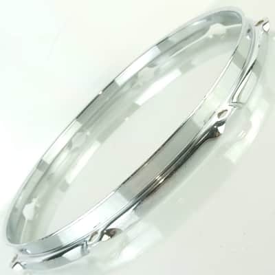 Ludwig 13"8Lug Snare/Tom Drum 2.3mm Batter Rim/Hoop Chrome Triple Flange Vintage image 4