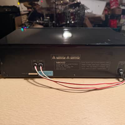 Nikko Stereo Cassette Deck ND40W Extremely Rare Sounds Great Serviced Beauty🔥🎶 image 9