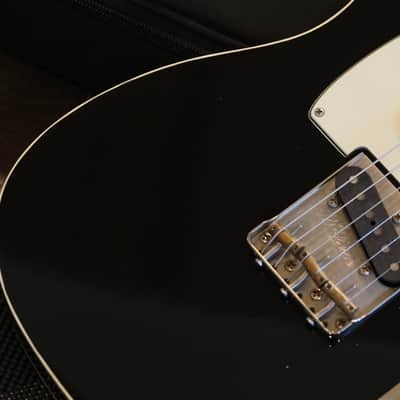 2020 K-Line Truxton Deluxe Alder Electric Guitar Factory Relic Nashville Black + OGB image 4