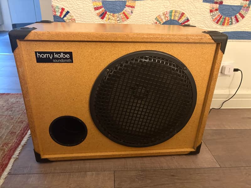 RARE Harry Kolbe Cabinet Amp 1x12 Speaker CTS Fender 1970s image 1