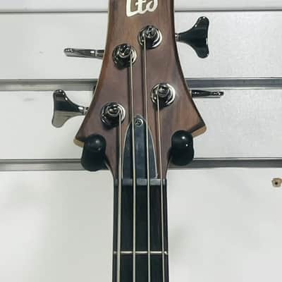 ESP LTD B-4E Mahogany 2008 - 2020 - Natural Satin image 4