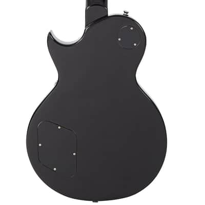 Vintage V100P ReIssued Electric Guitar ~ Boulevard Black image 3