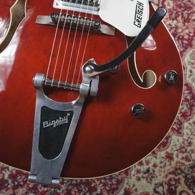 Gretsch G5422TDC Electromatic Hollow Body Double Cutaway with Black Top Filter'Tron Pickups and Bigsby - Walnut Stain image 6