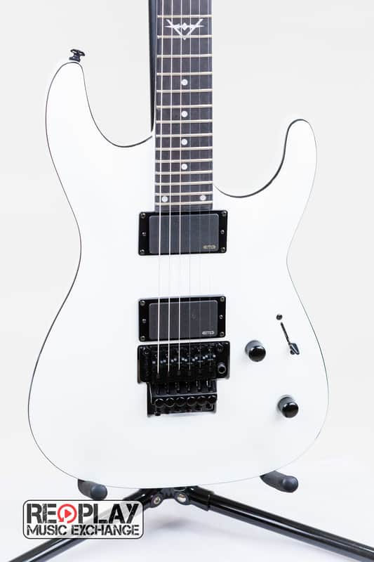 Dean Custom 550 Floyd - Metallic White | Reverb