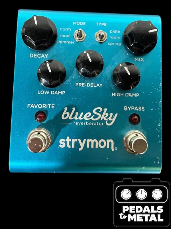 Strymon Blue Sky Reverberator V1 2010 - 2022 - Blue - X16310 image 1