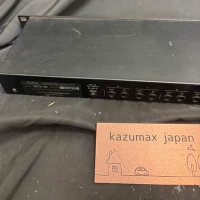 Kawai EQ-8 8 Channel Parametric Equalizer Vintage Rack Tested from Japan image 4
