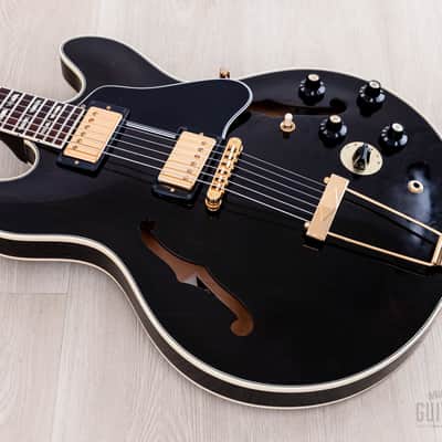 1979 Gibson ES-345 TDW Vintage Semi-Hollow Guitar Walnut, Near-Mint w/ T Tops & Case, 1 11/16" Nut image 9