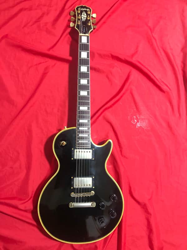 Epiphone Japan Les Paul Custom 1997 MIJ Fujigen Electric Guitar image 1