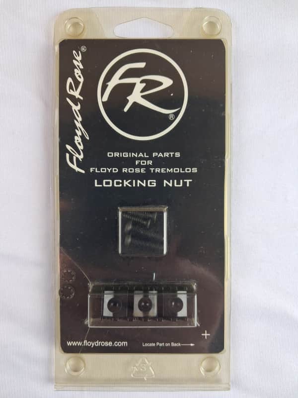 Floyd Rose Locking Nut R2 BlackChrome Right Handed image 1