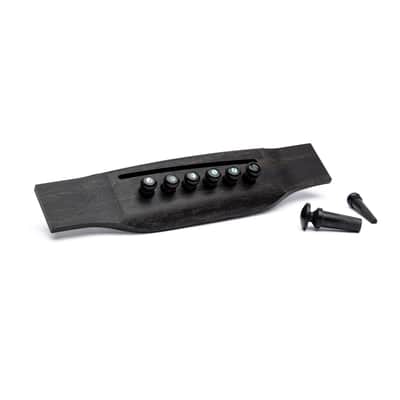 Martin Pearl Inlaid Bridge Pins & Endpins (Ebony) image 2