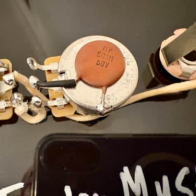 Fender Mustang Bass 1960s - early 1970s wiring harness upgrade image 2