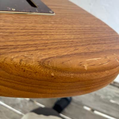 Fender Limited Edition American 70s CBS Big Headstock Professional Stratocaster with Rosewood Neck - Aged Natural Full Rosewood neck. image 10