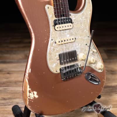 Shabat Lynx HSH Alder S-Style w/ Flame Roasted Maple & RW – Rose Gold image 3
