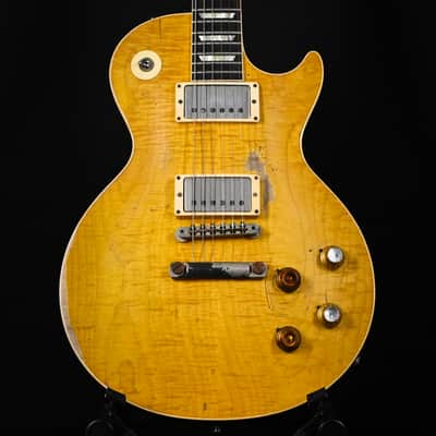 Gibson Kirk Hammett "Greeny" Collector's Edition Brazilian 1959 Les Paul Standard Reissue Sunburst Murphy Lab Limited to 50 Worldwide image 2