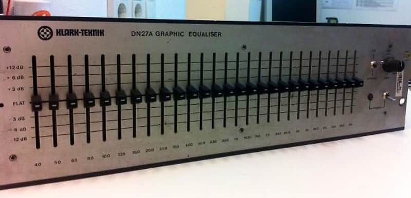 Klark Teknik DN27A Vintage Graphic Equalizer! image 1