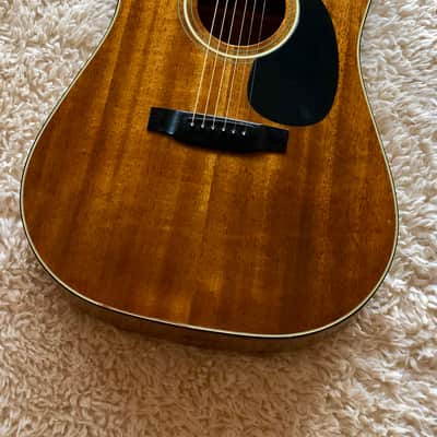 Sigma Martin DM-3M Acoustic Guitar 1980's Natural Mahogany image 1