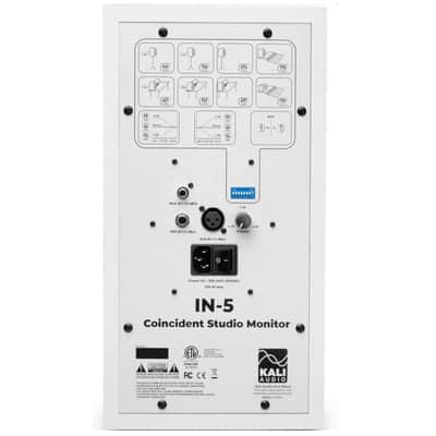 Kali Audio IN-5W Studio Monitors (White) image 4