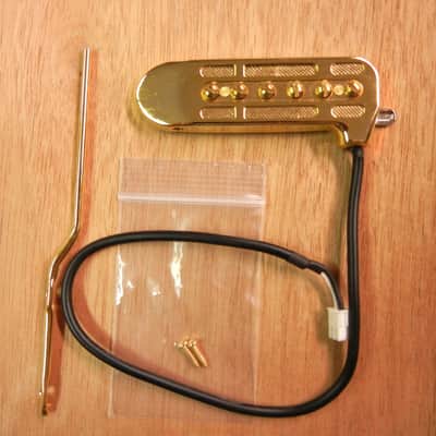 DeArmond Super Rhythm Chief reissue archtop guitar pickup gold image 1