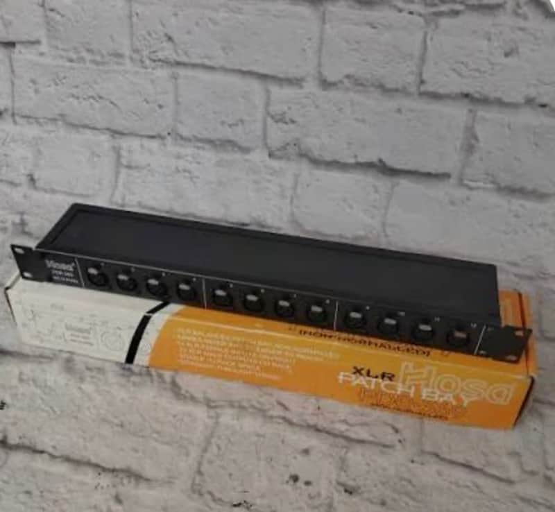 Hosa PDR369 PDR-369 XLR Patch Bay 2010s - Standard image 1