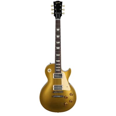 Gibson Custom 1957 Les Paul Goldtop Electric Guitar, Murphy Lab Light Aged, Double Gold with Dark Back image 4