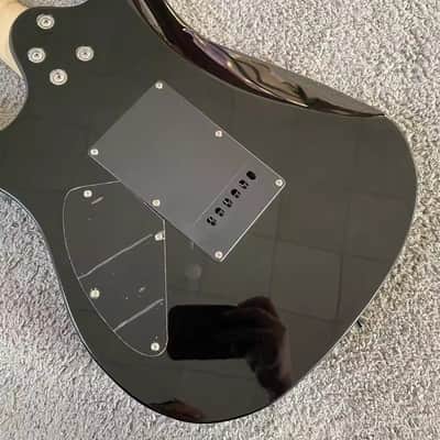 Grey Burst SSH Guitar Tiger Maple Top Basswood Body, Maple Neck image 13